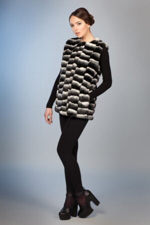 Chinchilla Faux Fur Vest